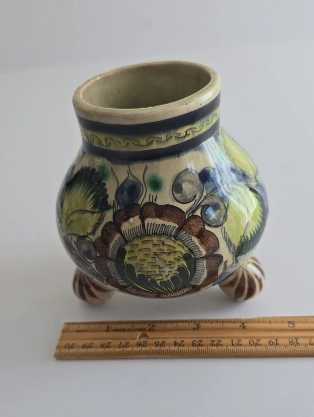 Tonala vintage handpainted